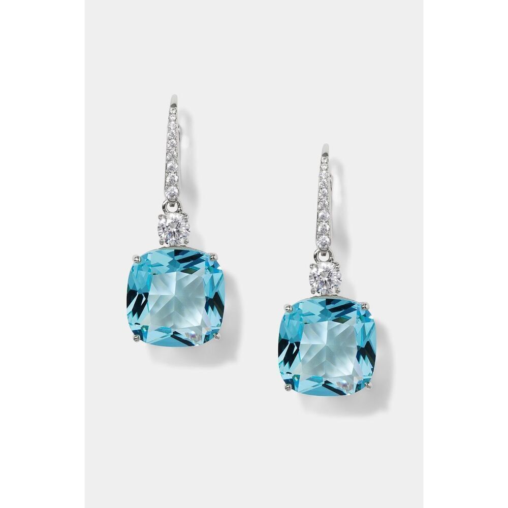 Nadri - MACARON AQUA DROP EARRINGS